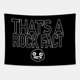 That's a Rock Fact Tapestry