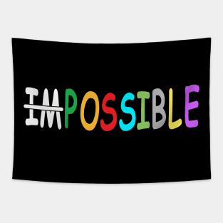 It's Possible - Inspirational Tapestry