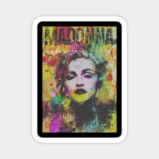 Madonna 1980s Pop Art Magnet
