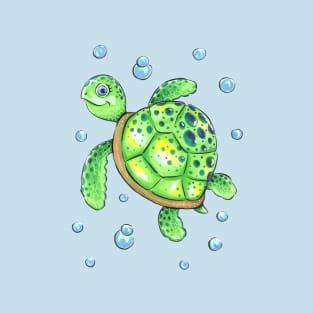 Adorable Sea Turtle T-Shirt