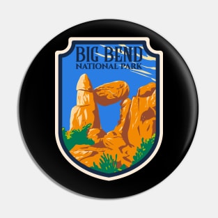 Big Bend National Park Emblem Pin