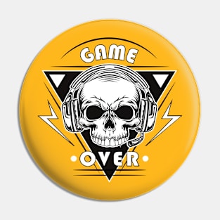 Game over Pin