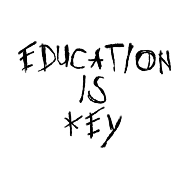 Education is key (Black) by shawnison