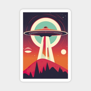 Alien Abduction - Extraterrestrial UFO Encounter Magnet