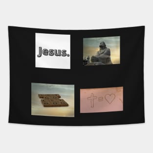 Jesus is King Tapestry