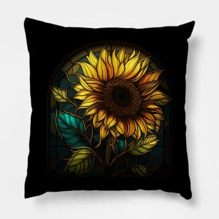 Cute Vacations Floral Summer Holidays Sunflower Pillow