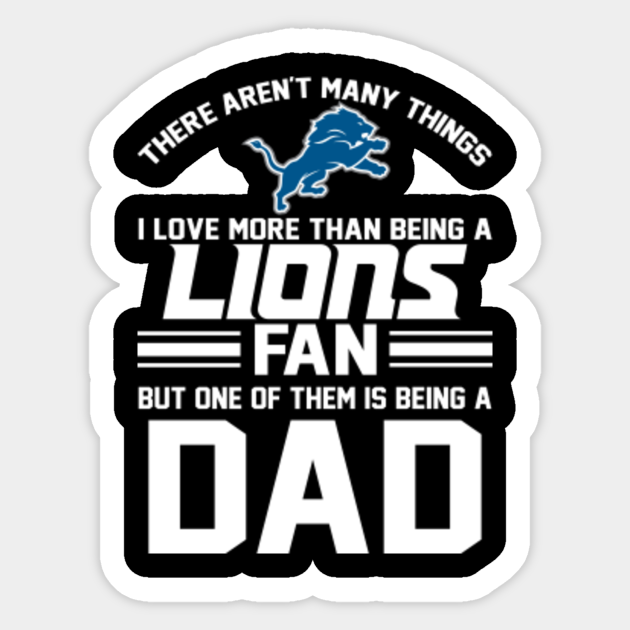 detroit lions dad shirt