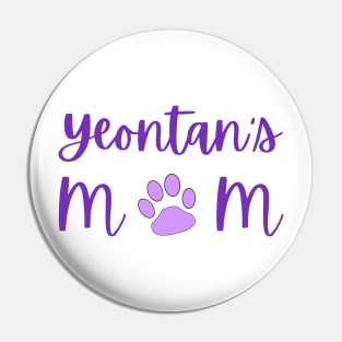 Yeontan's mom - V of BTS - Purple Pin