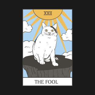 Cat Meme Tarot T-Shirt