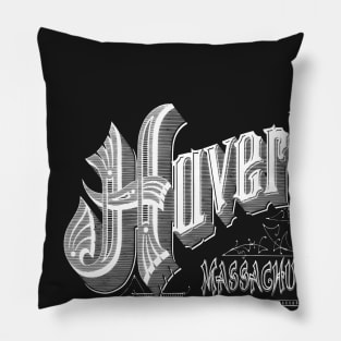 Vintage Haverhill, MA Pillow