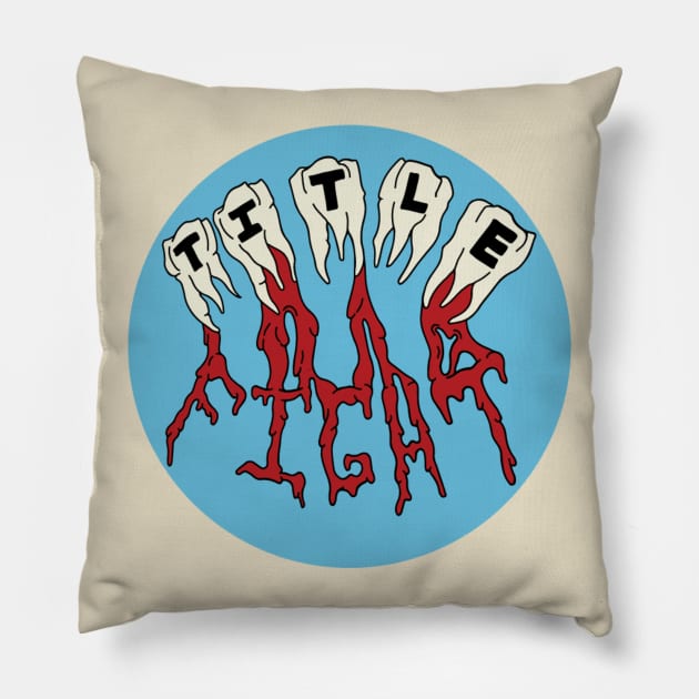 Title Fight Band Tee Pillow by dallasjgiorgi@outlook.com