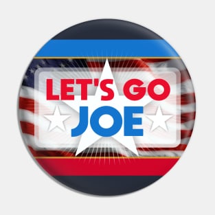 Let's Go Joe Pin