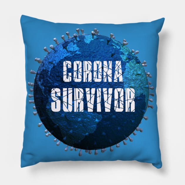 Corona - Survivor Pillow by DeVerviers