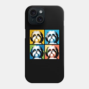 Shih Tzu Pop Art - Dog Lover Gifts Phone Case