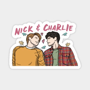 Nick And Charlie Happy Time Magnet