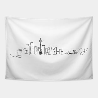 Seattle City Signature Tapestry