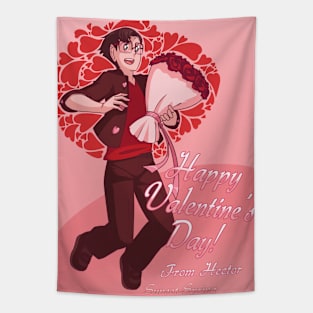 Valentine's Day Hector Tapestry