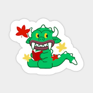 a reading Hodag Magnet