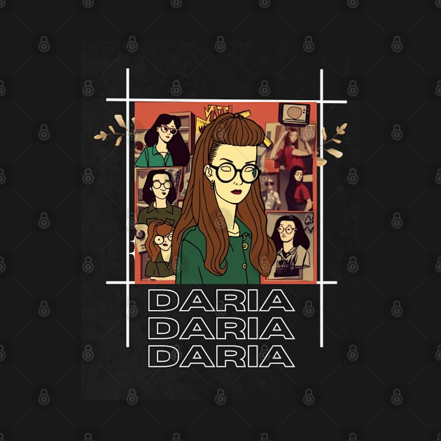 Daria vintage 90s style by Nasromaystro