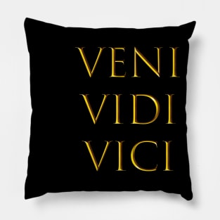 VENI VIDI VICI Pillow