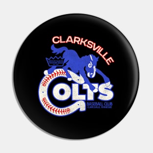 Clarksville Colts Baseball Team Pin