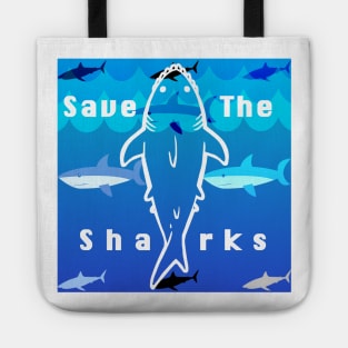 Save the sharks! Tote