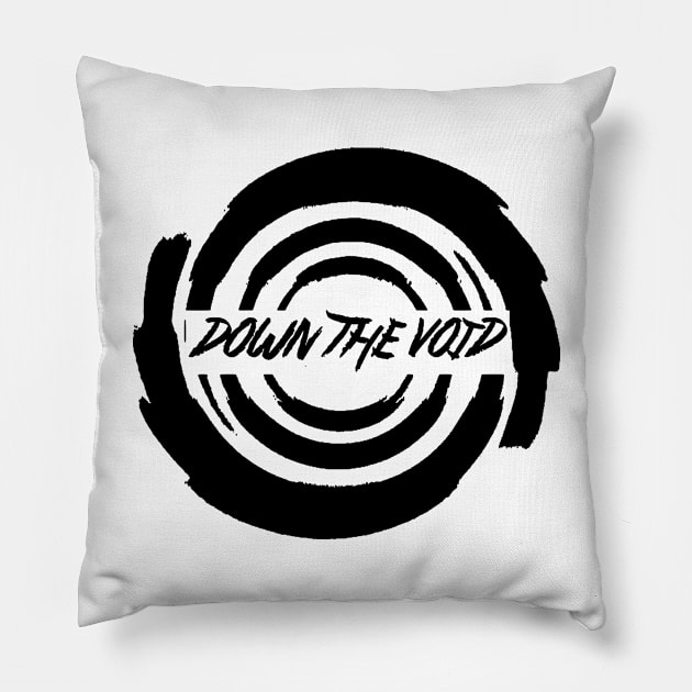 Down The Void Logo Inverted Pillow by DownTheVoid