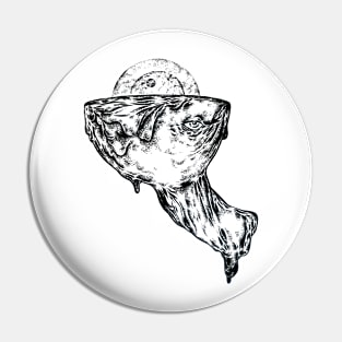 Diamond Brain Pin