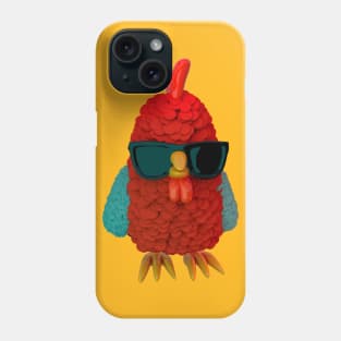 Cool Red Chicken Phone Case