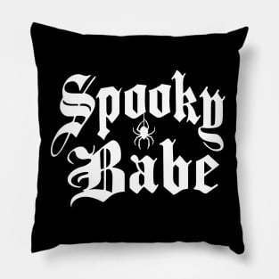 Spooky Babe Pillow