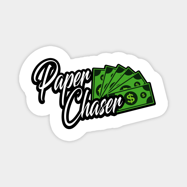 PaperChaser Magnet by TeeGram