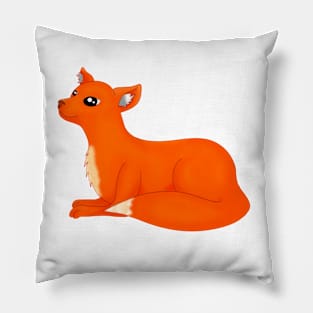 Cute Lil Fox Pillow