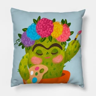 Frida Cactus Pillow