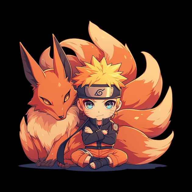 kurama and naruto by boxermaniac