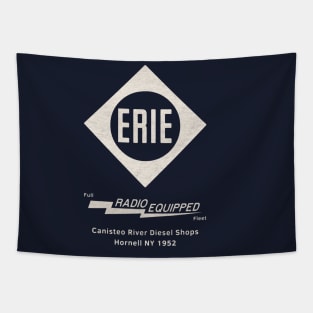 Erie Railroad Canisteo River Diesel Shops Tapestry