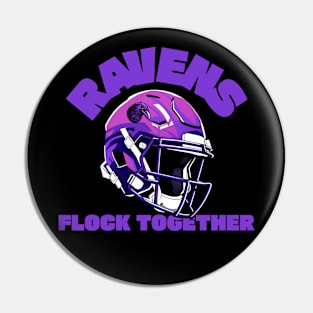 Baltimore Football Pin