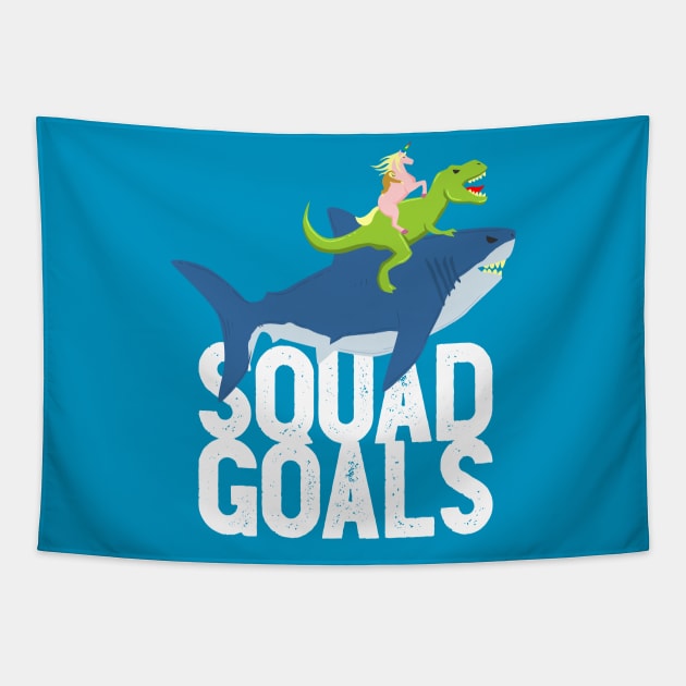 Extreme Squad Goals Tapestry by emodist