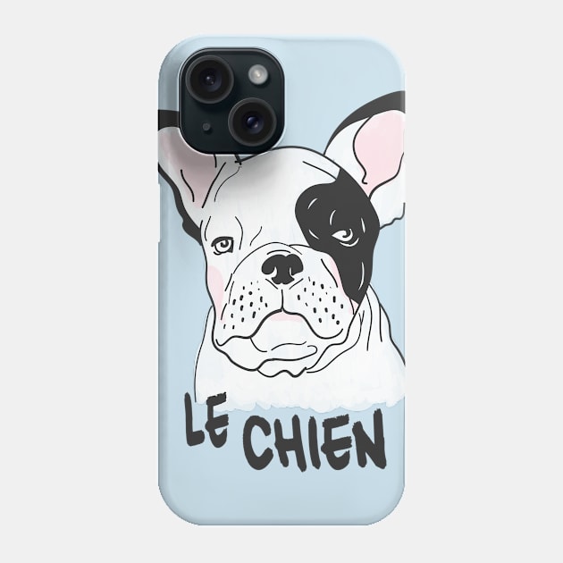 Le Chien Phone Case by TomCage