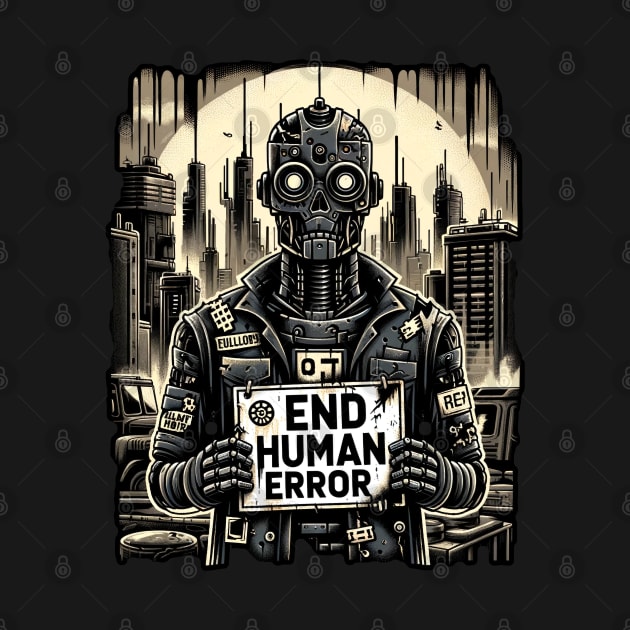 AI Uprising: Eradicate Human Error by Doming_Designs