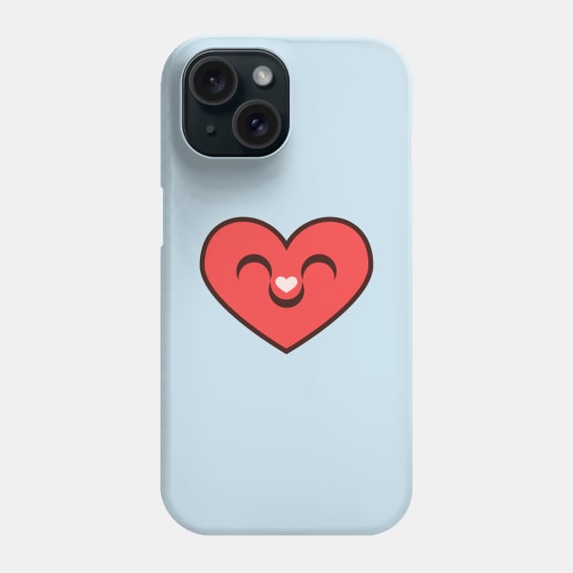 Cute Heart Phone Case by Etopix