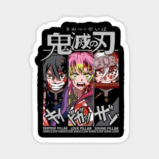 Demon Slayer - Hashira Trio Magnet