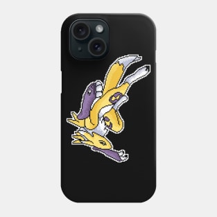 Pixel Renamon v2 Phone Case