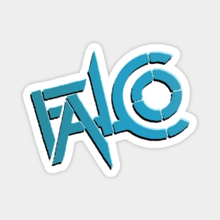 Falco Einzelhaft Logo Magnet