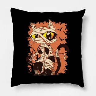 Halloween Mummy Cat Pillow