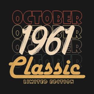 october 1961 birthday T-Shirt