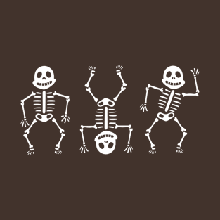 Dancing Skeleton Helloween T-Shirt