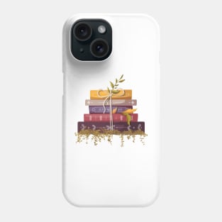 Books in Autumn Phone Case