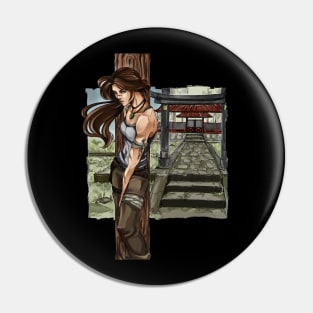 Lara Croft Pin