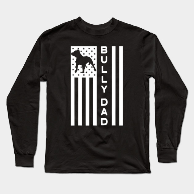 Mens Proud Bully Dad Men S Pitbull Shirt Us Flag Owner Mens