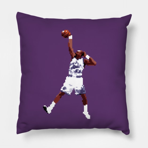 Mailman Pixel Dunk Pillow by qiangdade